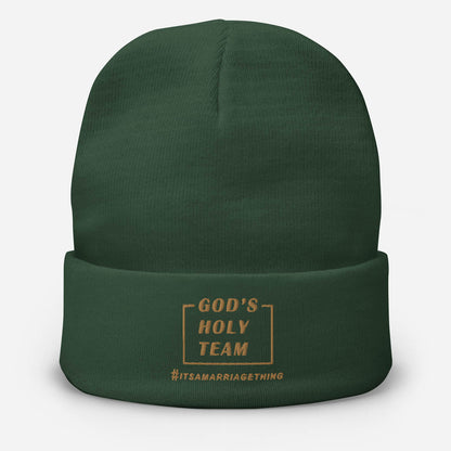 God's Holy Team - Knit Beanie