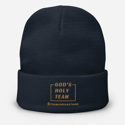 God's Holy Team - Knit Beanie