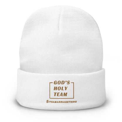 God's Holy Team - Knit Beanie