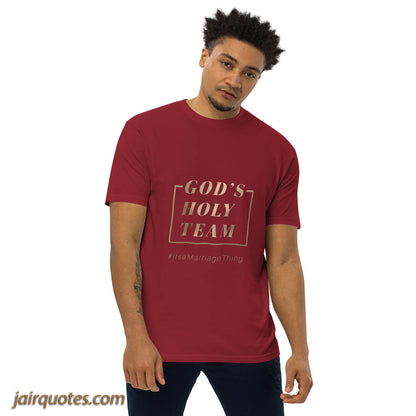 God's Holy Team - Men's Premium T-shirt